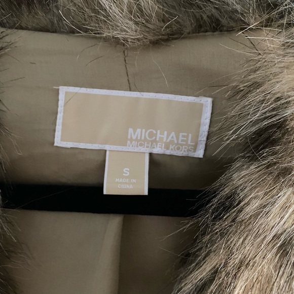 Quite fall Michael Kors cropped animal print jacket! - Picture 3 of 3